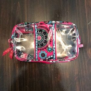Plastic travel case by Vera Bradley